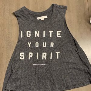Spiritual Gangster Crop Top Size Medium